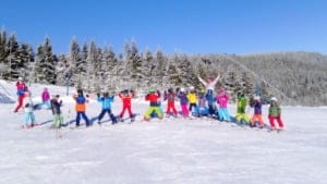 Skifahren mit Kindern im Böhmerwald